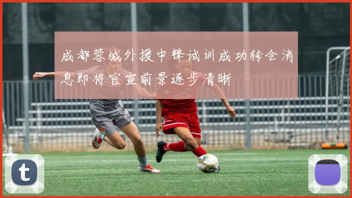 成都蓉城外援中锋试训成功转会消息即将官宣前景逐步清晰